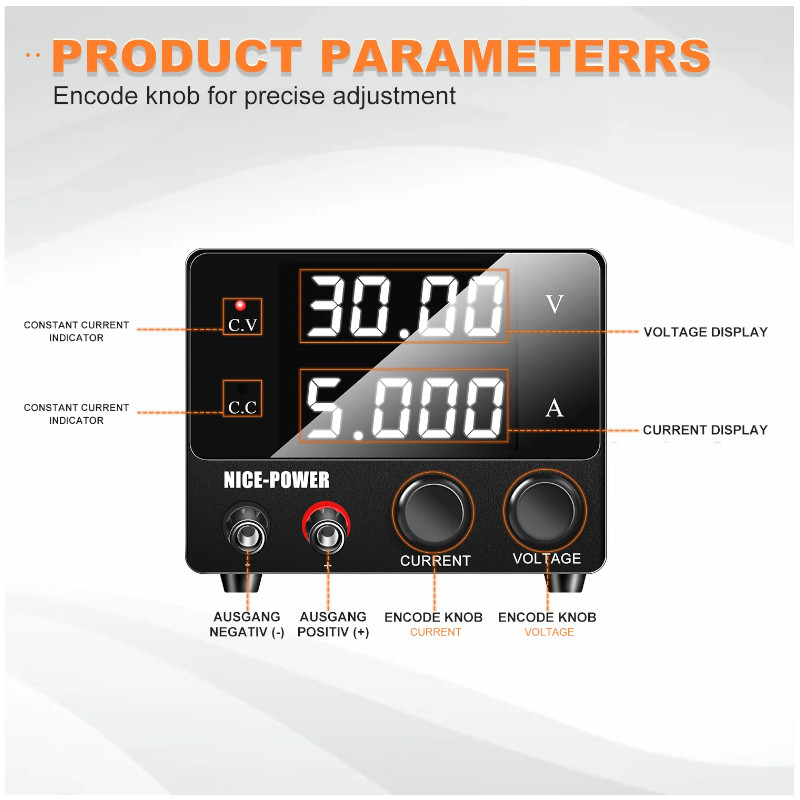 картинка Блок питания Nice-Power mini SPS-F305 от магазина "мир Электроники"