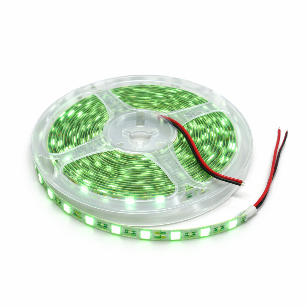 картинка Светодиодная лента 5050 12В 5м зеленый от магазина "мир Электроники"