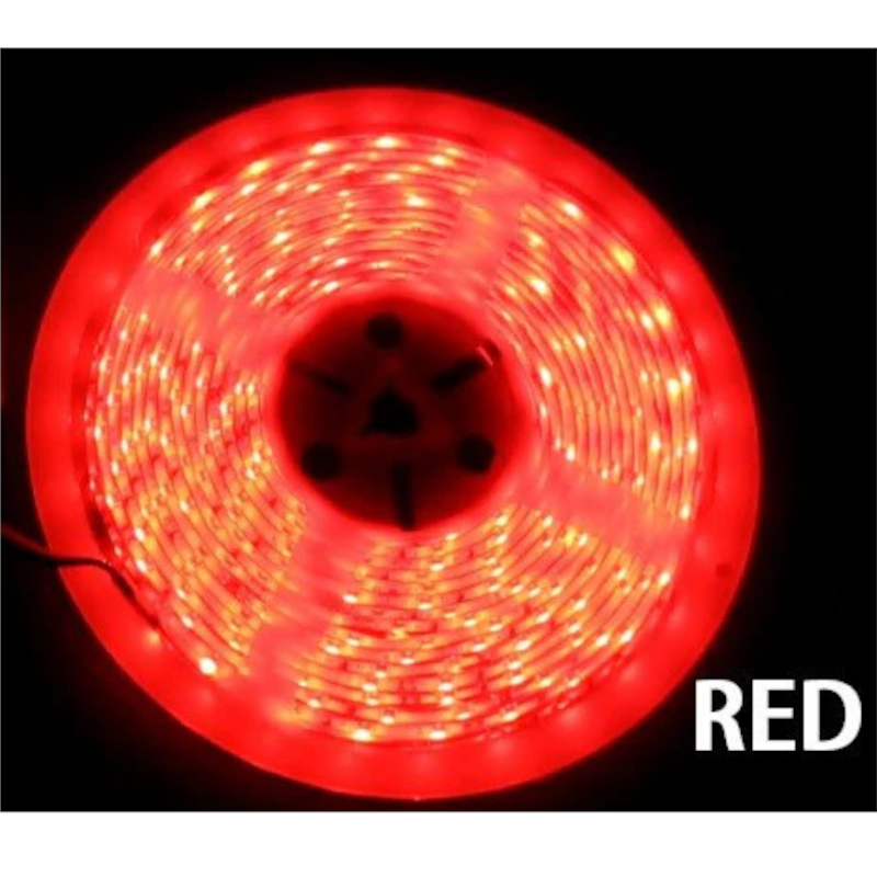 картинка Светодиодная лента SMD 3528,12В 5м красный водозащищенная от магазина "мир Электроники"