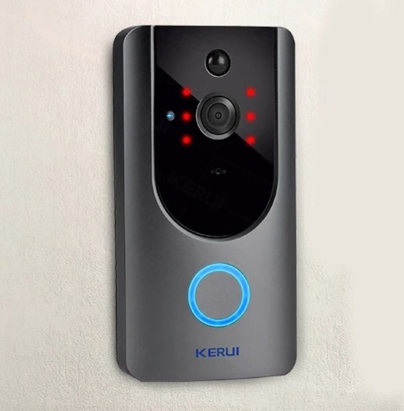 картинка Домофон-видеозвонок KERUI L16 беспроводной IP WIFI 720P уличный от магазина "мир Электроники"