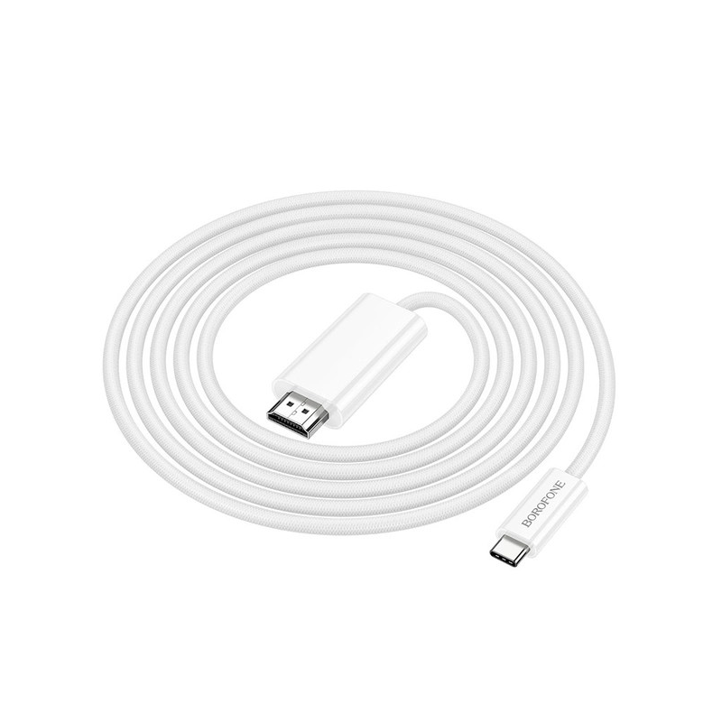 картинка Адаптер конвертор BOROFONE DH10, Type-C на HDMI (HDTV) от магазина "мир Электроники"