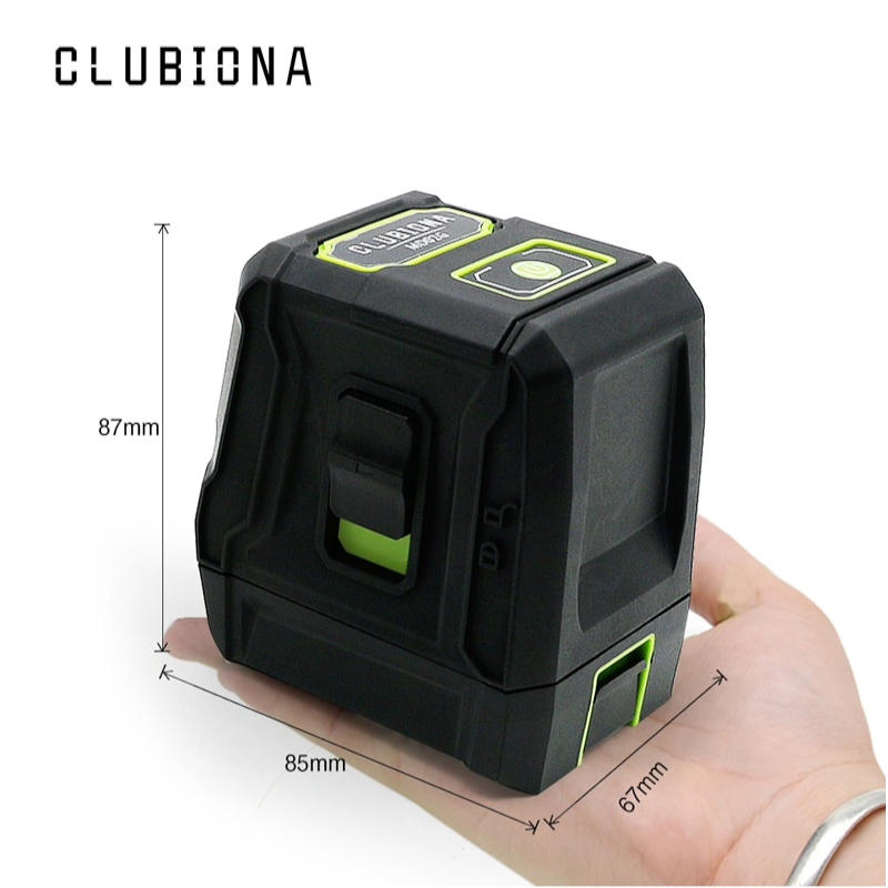 картинка Лазерный уровень CLUBIONA MD02G 2-линии, зеленый от магазина "мир Электроники"