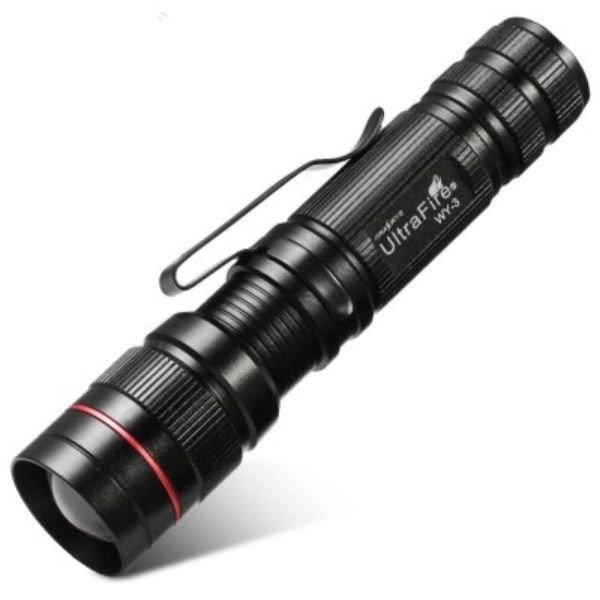 картинка Светодиодный компактный фонарик Ultrafire WY-3, 390 люмен, 3 режима, сверхяркий от магазина "мир Электроники"