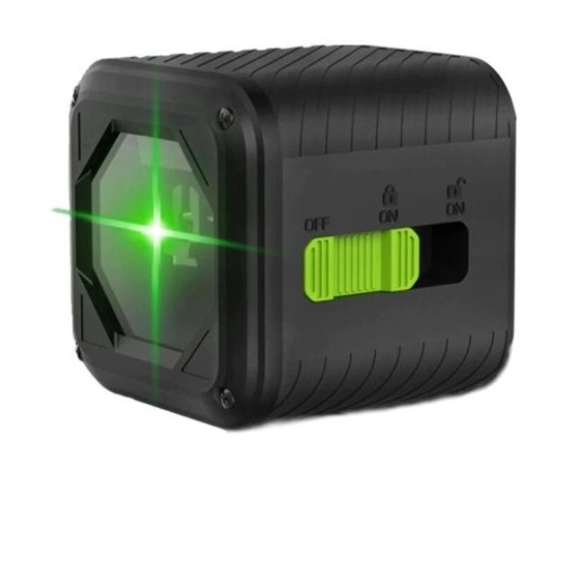 картинка Самовыравнивающийся лазерный уровень, нивелир CLUBIONA MD02GS, 2-линии, зеленый, без кронштейна от магазина "мир Электроники"