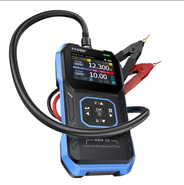 картинка Тестер аккумуляторов FNIRSI HRM-10 от магазина "мир Электроники"