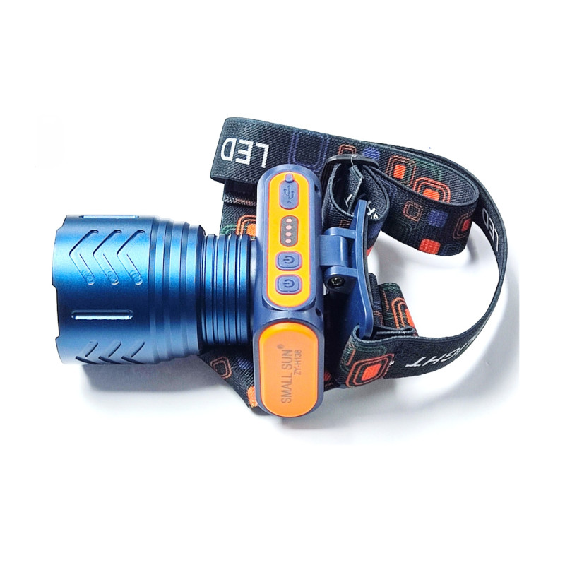 картинка Фонарик H136 налобный, 1200 lm, 5000мАч, Type-C, до 10 ч от магазина "мир Электроники"