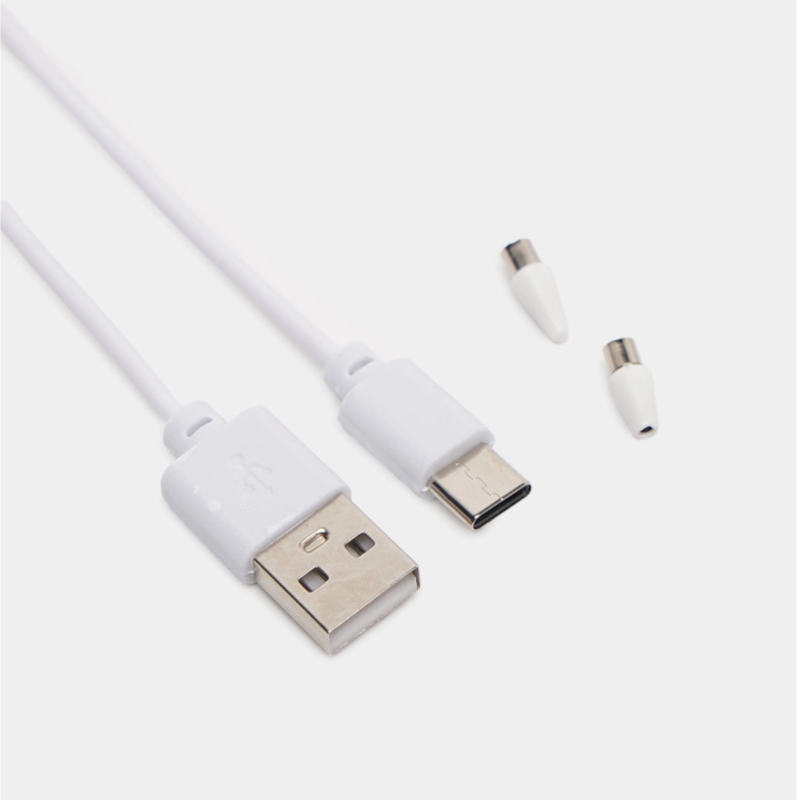 картинка Стилус для рисования IOS/Andoid/Win универсальный, шнур Type-C от магазина "мир Электроники"