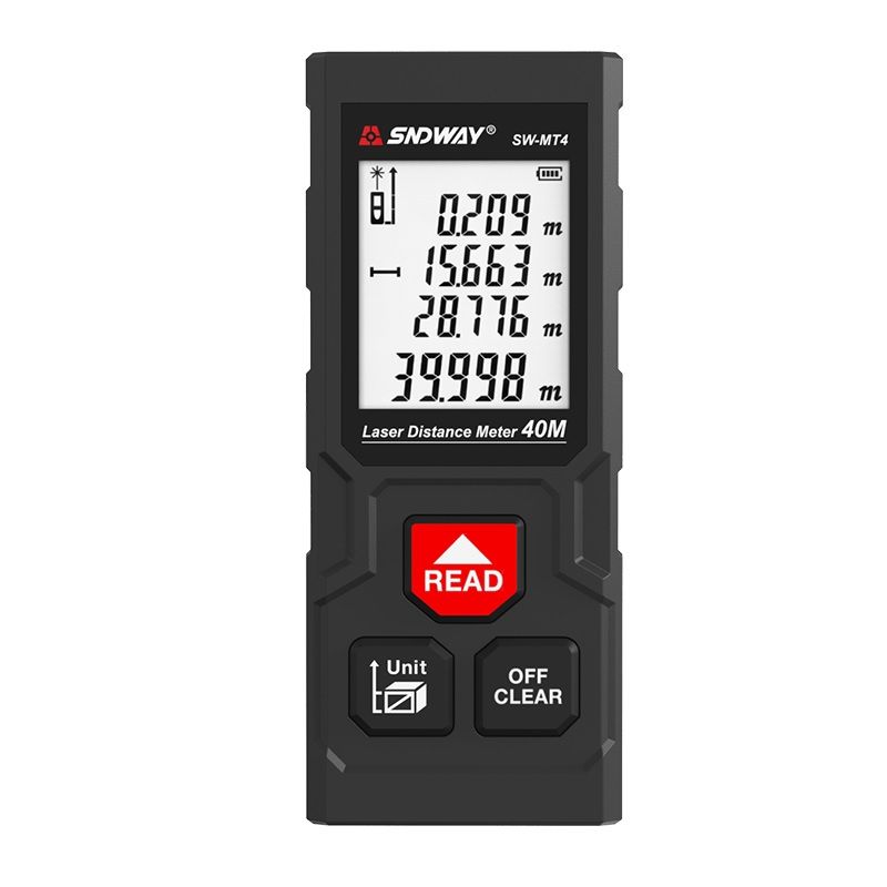 картинка Лазерный дальномер SW-MT4 до 40 м, точность 2 мм от магазина "мир Электроники"