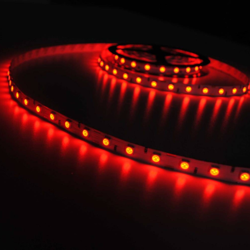 картинка Светодиодная лента 5050 12В 5м красный от магазина "мир Электроники"
