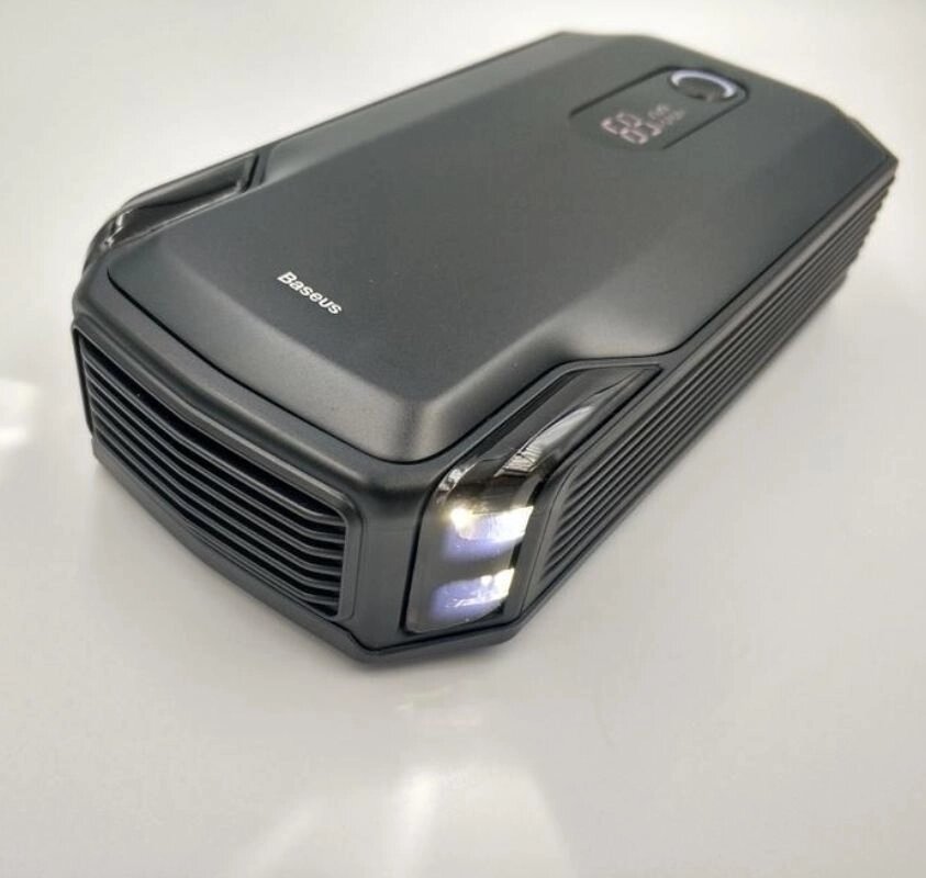 картинка Пусковое устройство для автомобиля JumpStarter Baseus CGNL020001 до 2000A, 20000мАч от магазина "мир Электроники"