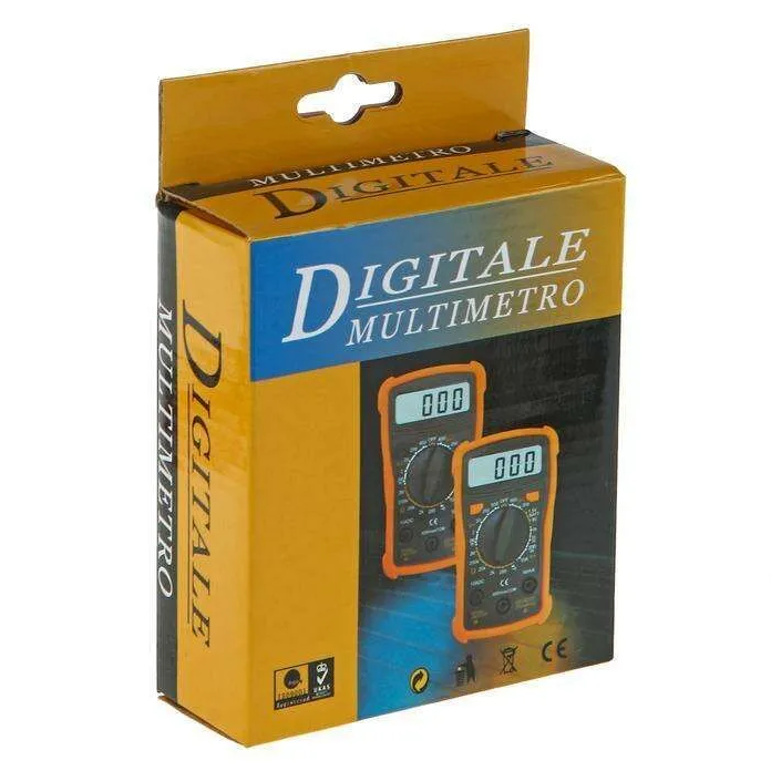 картинка Мультиметр тестер цифровой UK-831LN многофункциональный от магазина "мир Электроники"