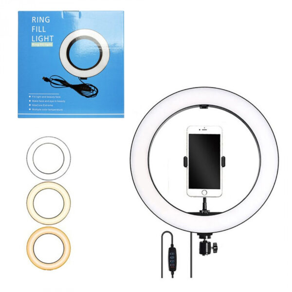 картинка Селфи лампа кольцевая M16 от магазина "мир Электроники"