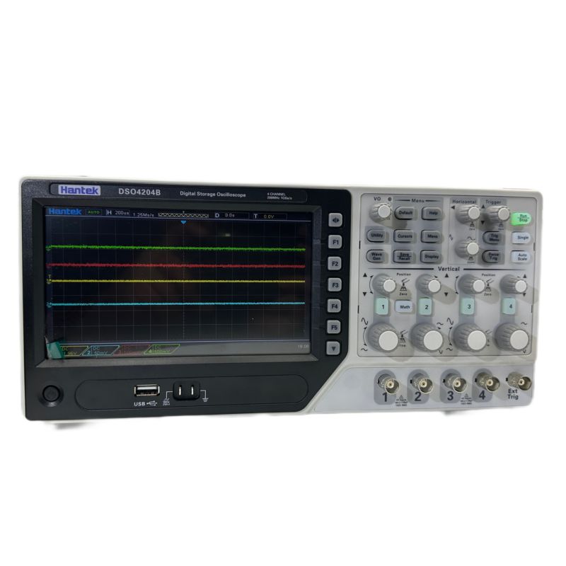 картинка Осциллограф Hantek DSO 4204B до 200 мГц, 4 канала от магазина "мир Электроники"
