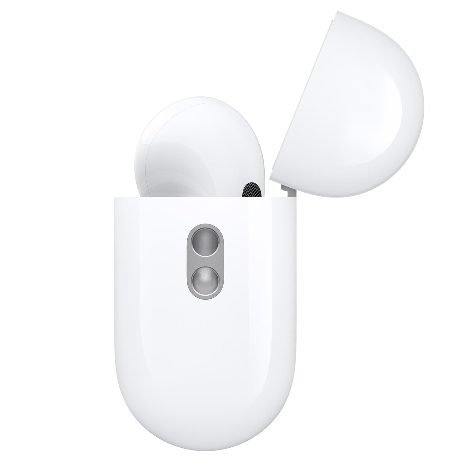 картинка Наушники беспроводные AirPods Pro. Gen 2, MQD83ZP/A A2931 белые от магазина "мир Электроники"