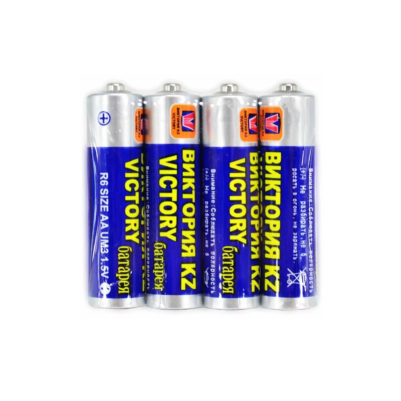 картинка Батарея АА Виктория 1.5В солевая, шт. от магазина "мир Электроники"