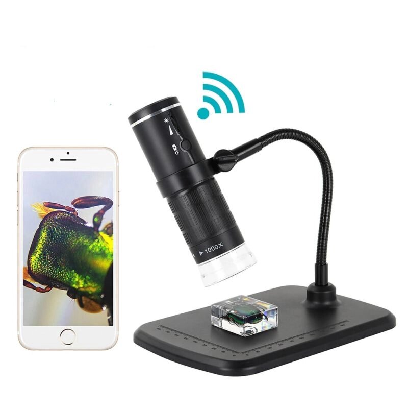 картинка Микроскоп цифровой Aomekie , 1000X, 1080P, 800 мАч от магазина "мир Электроники"