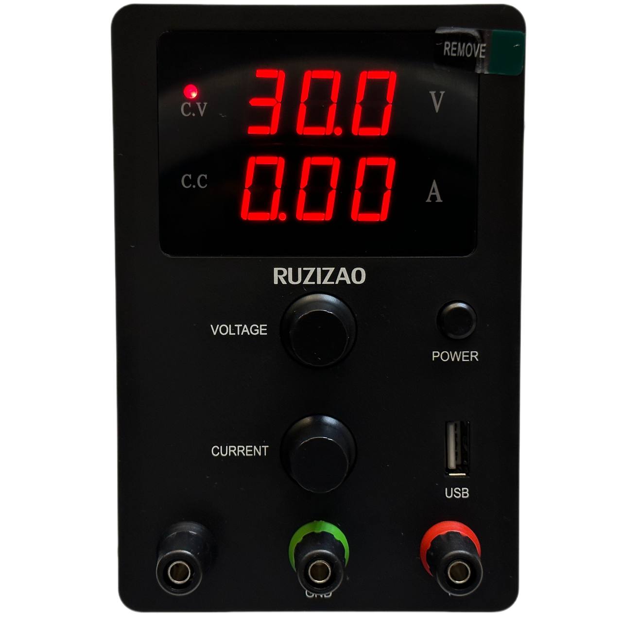 картинка Блок питания лабораторный RUZIZAO R-SPS605 60В/5А черный от магазина "мир Электроники"