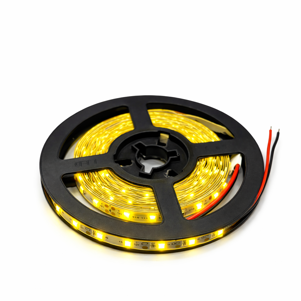 картинка Светодиодная лента SMD 3528,12В 5м, желтый от магазина "мир Электроники"