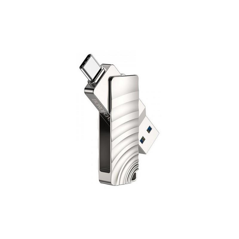 картинка Флешка BOROFONE BUD3 128ГБ USB 3.0, Type-C от магазина "мир Электроники"