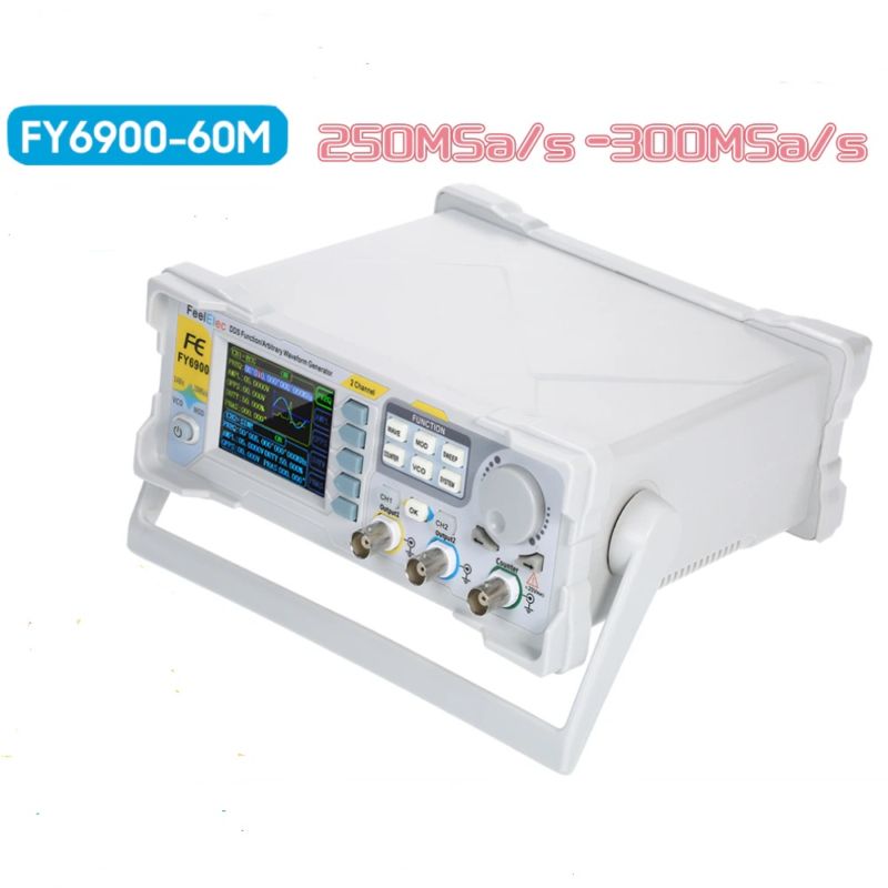 картинка Генератор сигналов FeelTech FY6900-60M двухканальный до 60 МГц от магазина "мир Электроники"