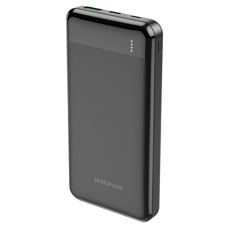 картинка POWER BANK BOROFONE Bj19, 10000 мАч, 2 входа, 2 выхода, 20Вт от магазина "мир Электроники"