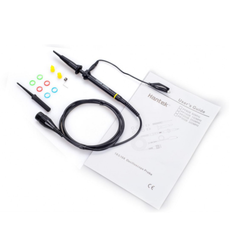 картинка Щуп зонд PP-80, 1X/10X для осциллографа, до 60 МГц от магазина "мир Электроники"