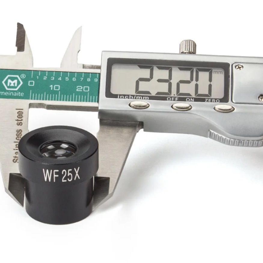 картинка Окуляр WF25X для микроскопа 23.2 мм от магазина "мир Электроники"