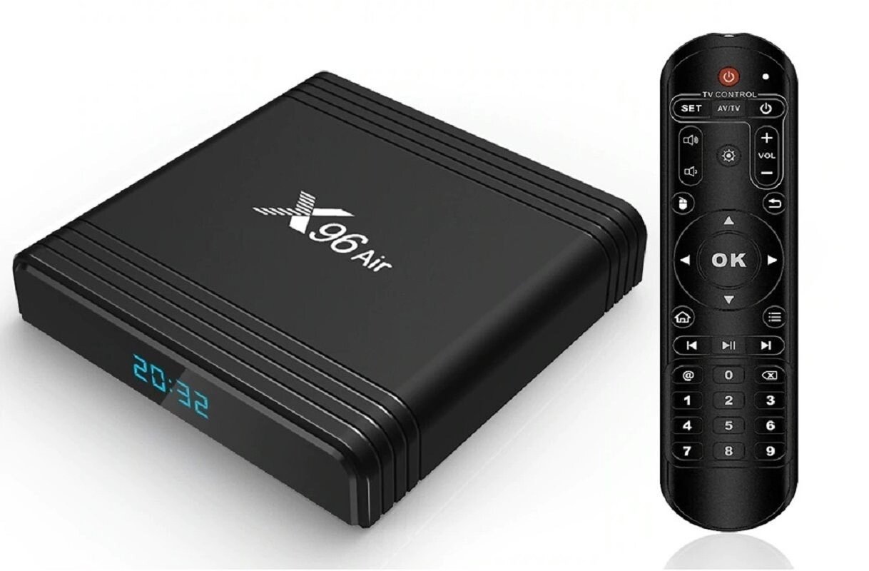 картинка TV Box X96 Air S905X3 Android 9.0, 4/32 ГБ от магазина "мир Электроники"