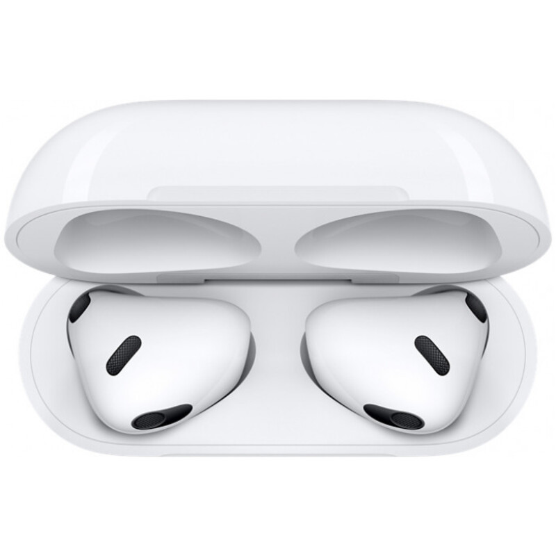 картинка Наушники беспроводные AirPods 3 Prenium, MME73CH/A (A2565) белые		 от магазина "мир Электроники"