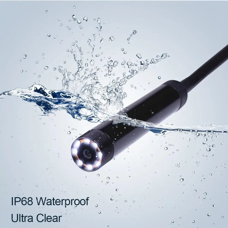 картинка Эндоскоп KERUI Wi-Fi камера 1200P 8 мм, 2 м для автомастера от магазина "мир Электроники"