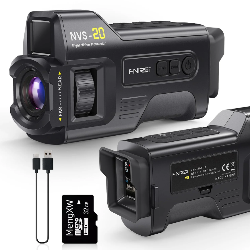 картинка Монокуляр ночного видения FNIRSI NVS-20, 3 от магазина "мир Электроники"