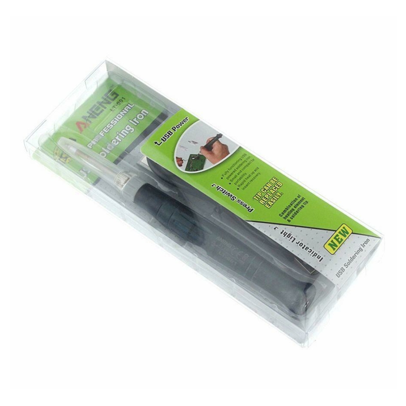 картинка Паяльник компактный Aneng LT-001 USB 5В 8Вт от магазина "мир Электроники"