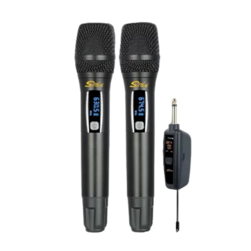 картинка Микрофон беспроводной 2 шт. Simg-e ZQS-2M602, 60 Мгц до 50 м от магазина "мир Электроники"