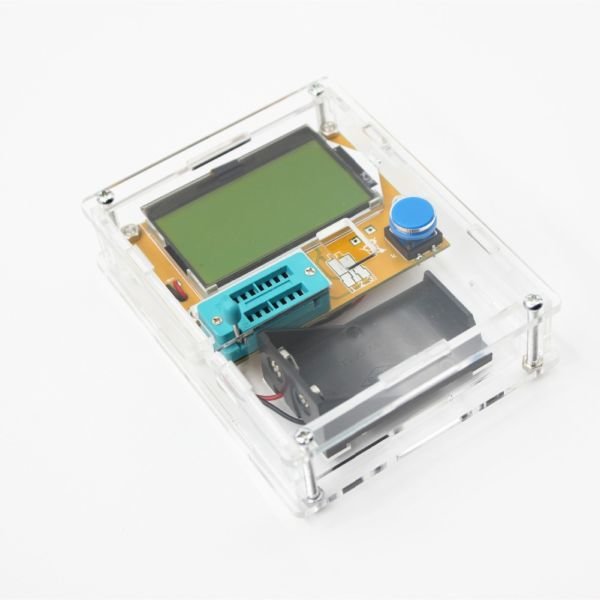 картинка Многофункциональный тестер LCR-T4 радиодеталей на микроконтроллере в корпусе от магазина "мир Электроники"