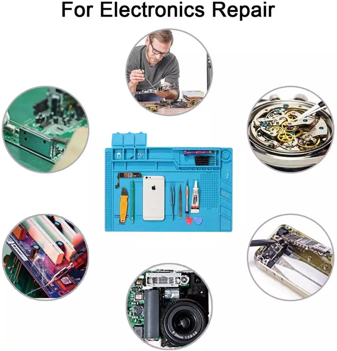 картинка Силиконовый термостойкий коврик S-160, 45х30 см от магазина "мир Электроники"