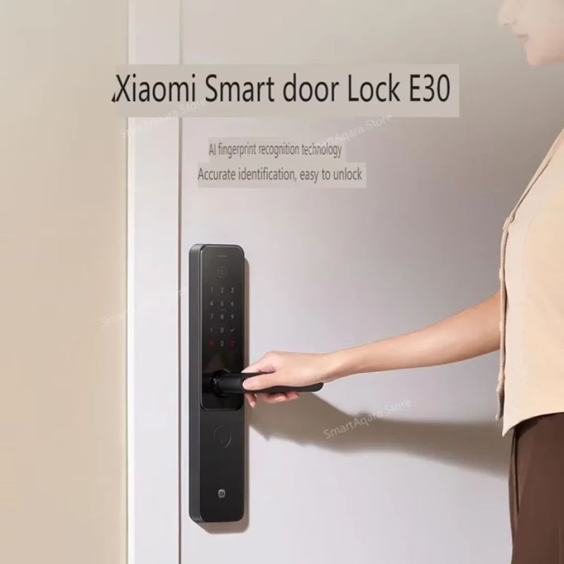 картинка Биометрический дверной замок Xiaomi Mijia E30 XMZNMST10LK, BT от магазина "мир Электроники"