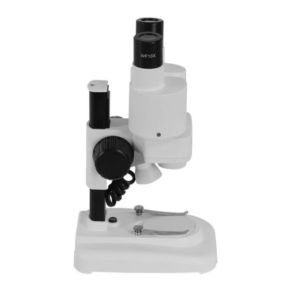 картинка Бинокулярный стерео микроскоп 20x/40x с локальной подсветкой от магазина "мир Электроники"