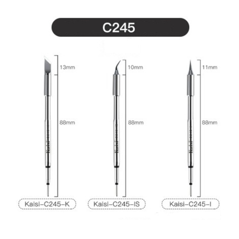картинка Паяльная станция YIHUA 982 C245 нагрев 3 с, до 120 Вт, жала 3 шт от магазина "мир Электроники"