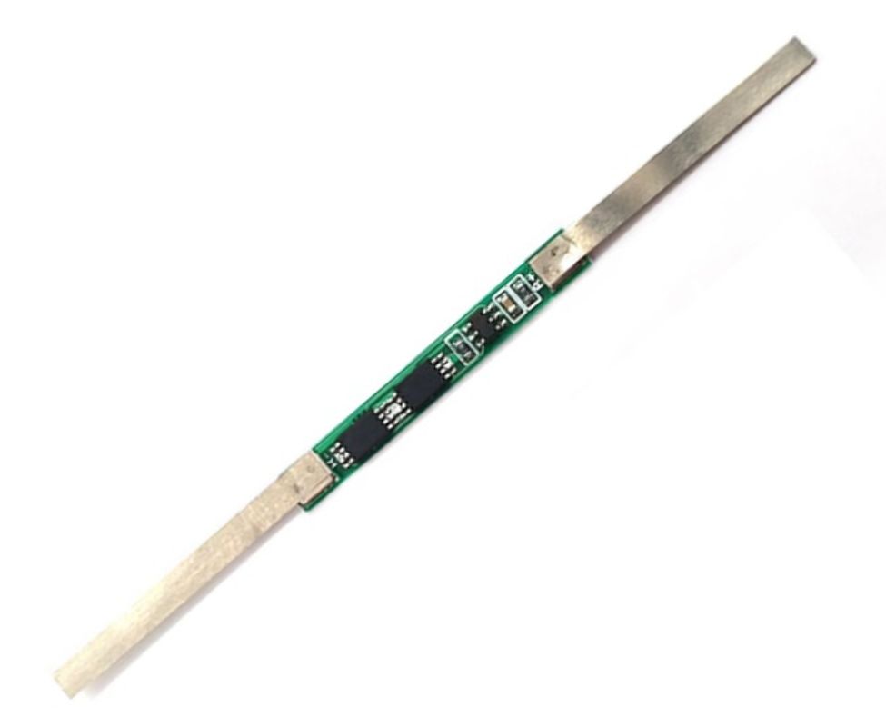 картинка Плата защиты для Li-Ion аккумуляторов BMS 1S, 3,7В 3A от магазина "мир Электроники"