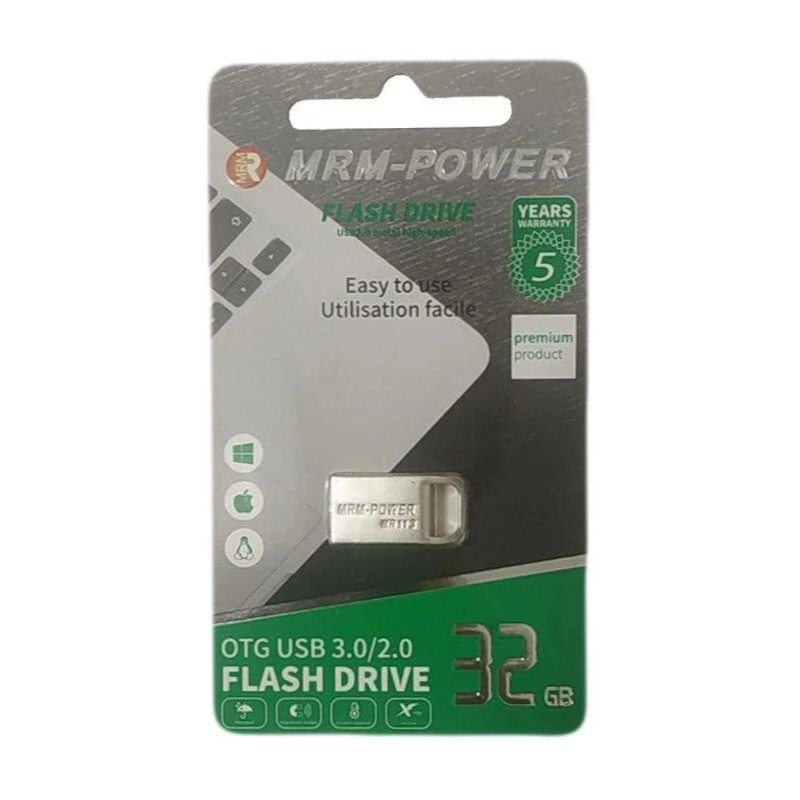 картинка Флешка MRM-POWER 32ГБ OTG USB 3.0/2.0 от магазина "мир Электроники"