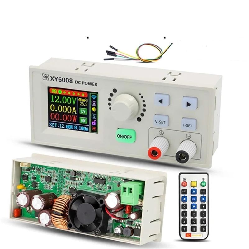 картинка Модуль источника питания понижающий XY6008, 60В/8А, 480 Вт от магазина "мир Электроники"