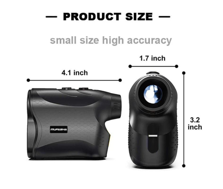 картинка Лазерный дальномер MUFASHA LR0500H 6X 500м от магазина "мир Электроники"