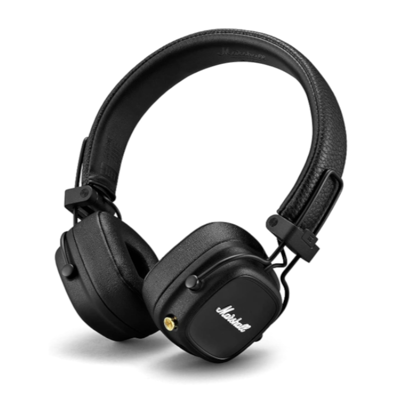 картинка Наушники беспроводные Marshall Major IV BT 5.0 (черные) оригинал от магазина "мир Электроники"