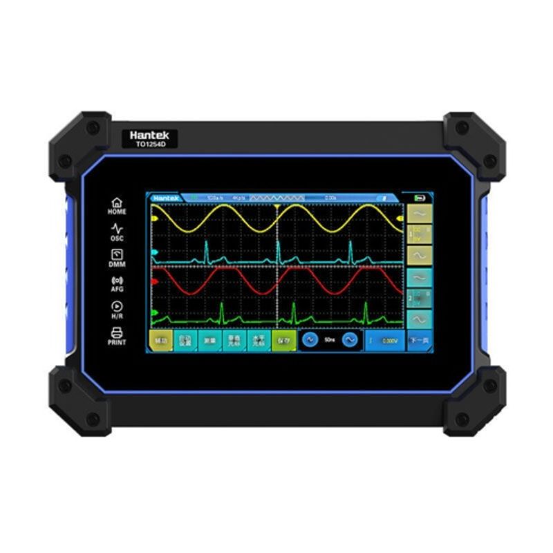 картинка Осциллограф Hantek TO1254D, 250 МГц, 4 канала, 2600 мАч, генератор 25 Мгц от магазина "мир Электроники"