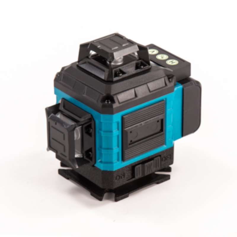 картинка Лазерный уровень MBC 4D, зеленый, 2 аккумулятора, штатив, кейс от магазина "мир Электроники"