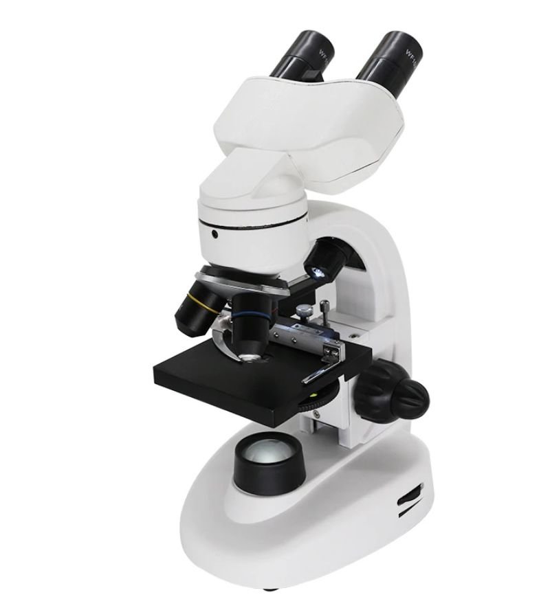 картинка Профессиональный бинокулярный биологический микроскоп YEGREN XSP-126L 40X-1600X от магазина "мир Электроники"