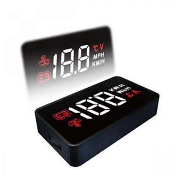 картинка Проектор-дисплей на стекло для автомобиля HUD GEYIREN A100 от магазина "мир Электроники"