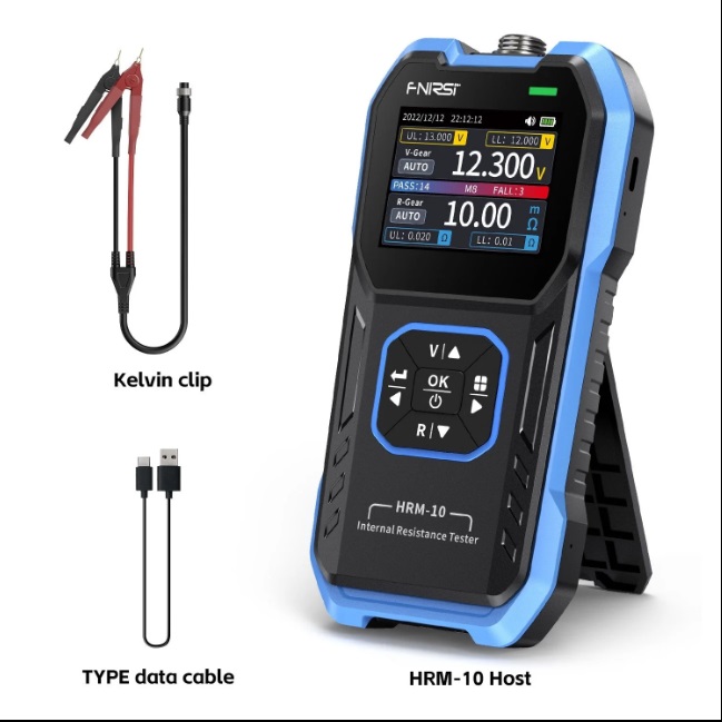 картинка Тестер аккумуляторов FNIRSI HRM-10 от магазина "мир Электроники"