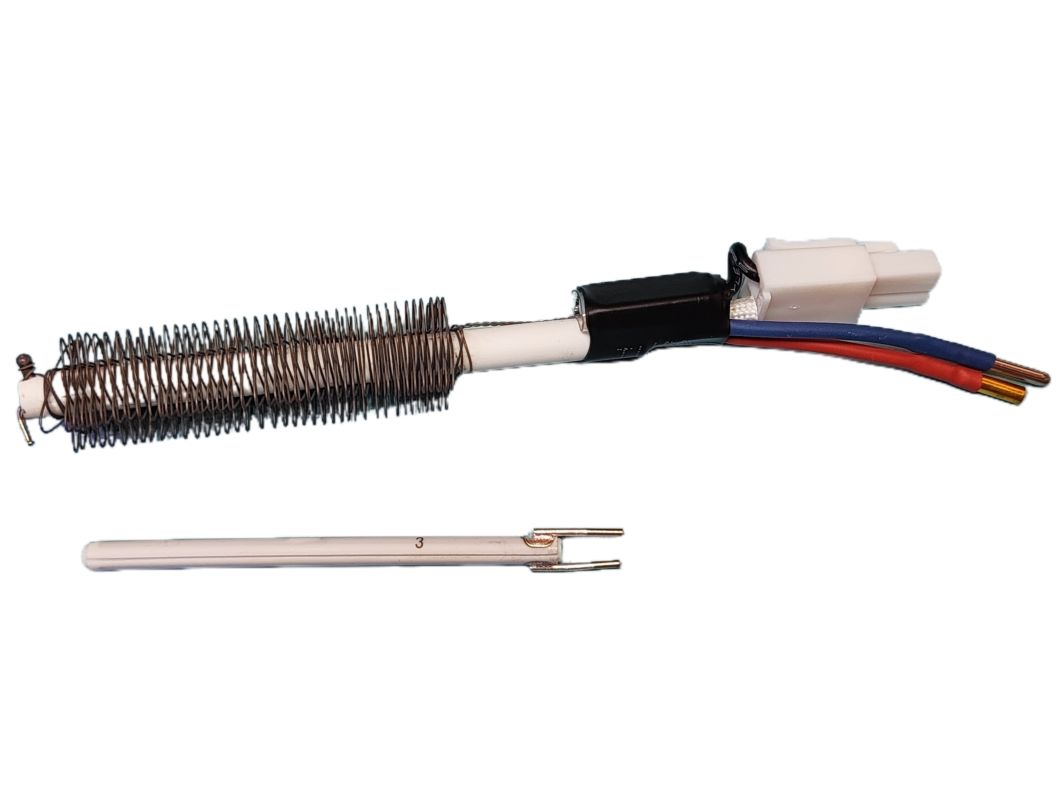 картинка Паяльная станция TECHREBAL 8586D Pro с запасными нагревателями от магазина "мир Электроники"