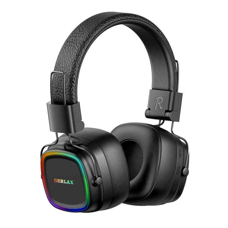 картинка Наушники беспроводные GERLAX GH-34 Bass, BT 5.3, до 80 ч (большие) от магазина "мир Электроники"